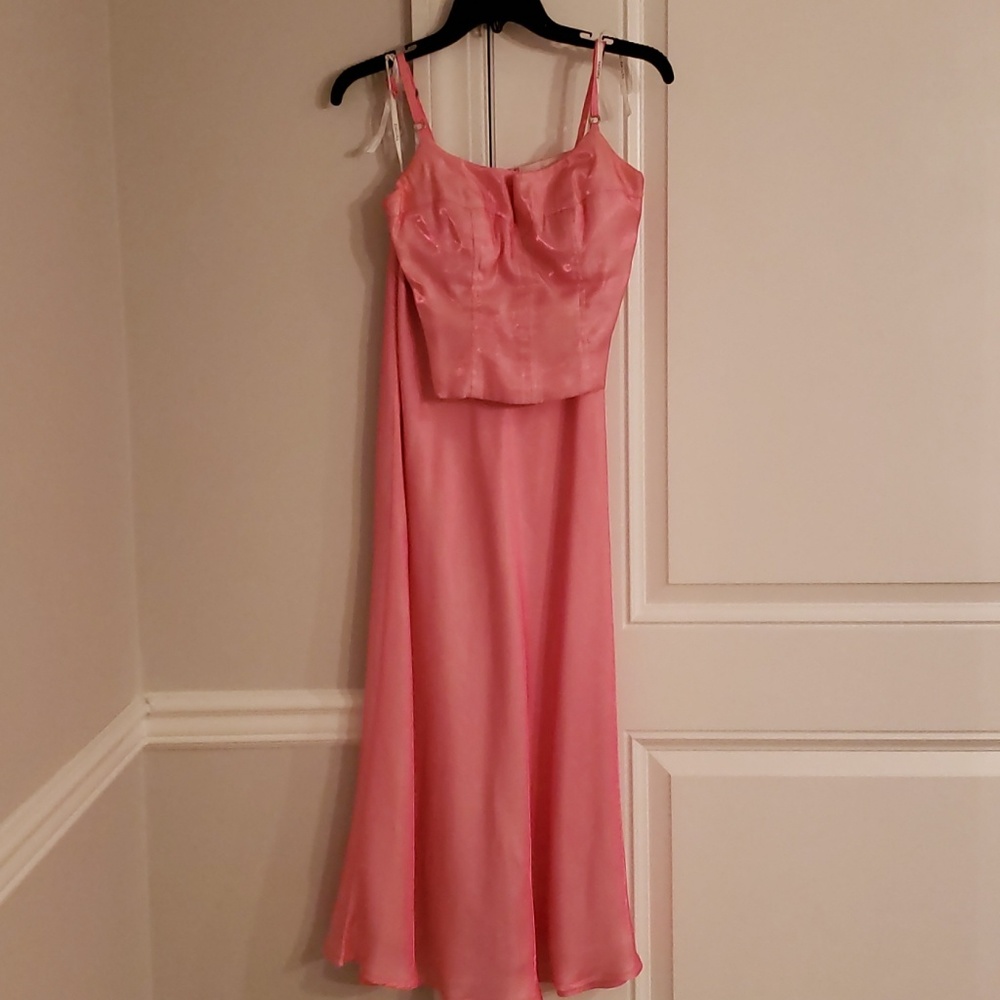 Pink prom dress